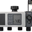 Orbit Bhyve XD 4Port Smart Hose Watering Timer  App Controlled  Smart WeatherSense  Bluetooth Sprinkler Timer with Remote Control  Multi Outlet Yard Irrigation System  24634
