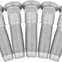 M12x1.50 Wheel Studs Hub Bolt Lug Stud Compatible with 1999-2022 Jaguar S-Type X-Type F-Type XE XF XJ XJ8 XJR XK XKR XKR-S XJR575 XFR Vanden Plas Vehicles (5PCS)
