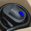Koblenz Wet Dry Vacuum Cleaner, 2 Gallon 2.0 PHP, 60 CFM, 10 ft Reach, Twist-N-Lock Hose, Small Shop Vac, Portable Shop Vac for Home Car Garage Workshop, Accessories Included, Blue/Black, WD-2L