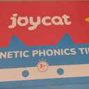 JoyCat 265 Phonics Magnetic Letter Tiles- Hooked on Phonics, ABC Reading Games Set with Word-Building Folder & Storage Case, Letter Sound Alphabet Letters, Preschool Pre k Classroom Materials