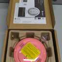 Kidde Smoke Detector, 10-Year Battery Powered, with LED Status Lights, 85 dB Alarm, 5-inches