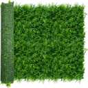 ODTORY Artificial Plants Hedge Wall Panels40x120 Inch (33.5 sqft) UV-Anti Greenery Boxwood Fence Privacy Screen, Faux Ivy Grass Wall with Fake Leaves for Indoor Outdoor Background Covering