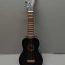 Trendy Soprano Saint Patrick's Day Ukulele for Beginners 21 Inch Hawaiian Wood Ukuleles for Adult Student Starter Four Strings Guitar (Black)