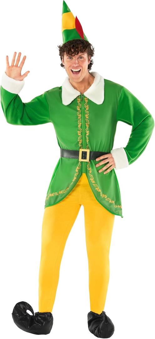 Morph Adult Elf Costume - Christmas Elf Costume for Men (Large)
