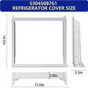 5304508761 Refrigerator Crisper Drawer Cover Compatible with Frigidaire FPBC2277RFB FGHB2866PFJA FGHD2368TF8 LGHD2369TF8, 5304508761 Refrigerator Cover Replace AP6230509 5304519463 PS12071178
