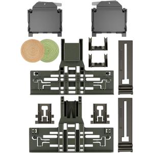 Upgraded W10546503 Dishwasher Upper Rack Adjuster Kit & W10588164 W10588165 Dishwasher Dishrack Adjuster Housing for Kitchenaid Kenmore Dishwasher Top Rack Parts KDTE334GPS0 KDTM354DSS4