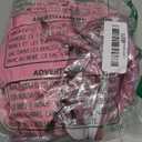 WDIRARA Women's 3 Piece Metallic Swimsuits Halter Triangle String Bikini Set with Beach Skirt (Large, Light Pink)