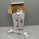 LEVERLOC 2 Pack Shower Grab Bars for Bathtubs and Showers, Easy to Install Suction Shower Handles for Bathroom Removable Handrails for Seniors Elderly Heavy Duty Safety Grip Waterproof Drill Free Gray (16.8 2 Set)