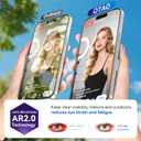 2 x [2+2] AR(Anti-Reflective) Screen Protector for iPhone 17 Pro Max + Camera Lens Protector, [Anti-Glare] 9H+ Tempered Glass with Auto-Align Kit Bubble-Free Installation, Anti-Fingerprint, HD Clear, Case Friendly