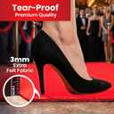 Red Carpet Runner for Party - Durable, Non Slip Red Rug - Hollywood Theme Party Decorations, Wedding Ceremony, Runway, Prom, Indoor & Outdoor Event (2.2x16.4ft)