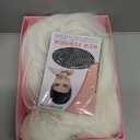 AISI QUEENS White Wigs for Women,Long Wavy Wig White Wig with Bangs Synthetic Heat Resistant for Halloween Cosplay Daily Party (26 Inch)