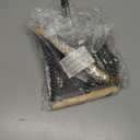 Fireplace Ash Shovel and Brush Set, Coal Shovel and Hearth Brush Set, Fireplace Tools Set Indoor Outdoor Rust Resistant Made of Natural Wood & Coco Bristles for Easy Cleaning