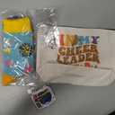 Cheerleader Gifts Set Including Makeup Bag, Necklace, Socks, Stickers - Cheerleading Lovers Gift for Women