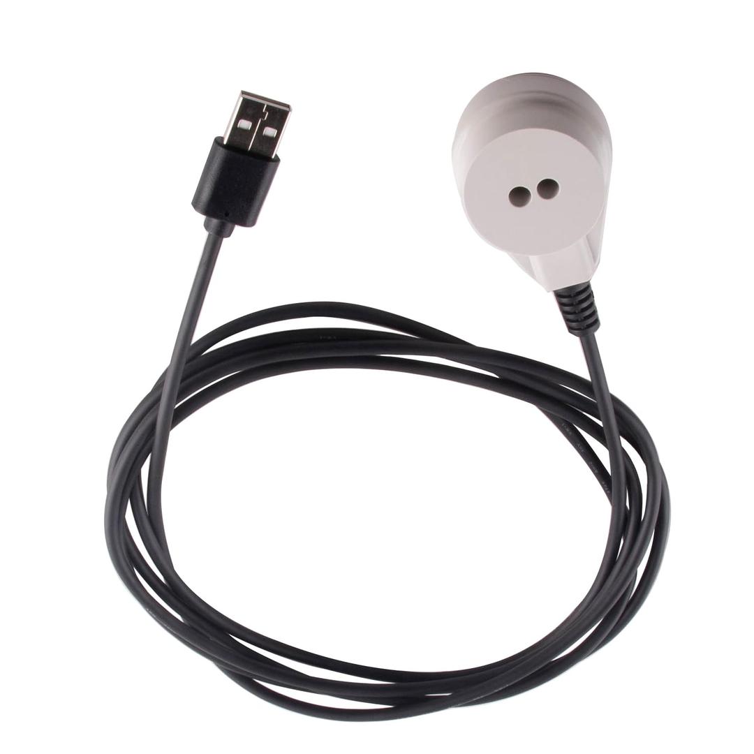 USB to Near Infrared Optical Interface Irda IR Magnetic Head Adapter CP2102 Serial Converter Cable for Electricity Gas Water Meter Reading Data (USB 2.0 to Near Infrared Version)