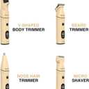 Supreme Trimmer All-in-One Multigroomer | No-Nick, Nose/Ear/Pubic & Full Body Grooming Kit | LCD Display, Rechargeable & Waterproof Men's Hair Trimmer | SMG3040