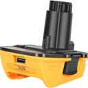 DCA1820 Dewalt 20V Battery Adapter for Dewalt 18V Tools Compatible with 20V MAX XR Lithium Battery DCB200 DCB201 DCB203 DCB203BT DCB204 DCB205 DCB206