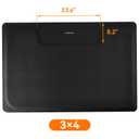 Salon Barber Floor Mat Anti Fatigue for Hairstylist Standing 3' x 4', 1/2'' Thick Comfort Matt Square Base for Salon Styling Chair, Hair Cutting Hairdressing Beauty Equipment