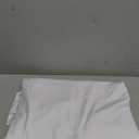 SoarDream White Wedding Arch Backdrop Cover 6.6FT Spandex Fitted White Wedding Arch Covers Round Top Chiara Arches Backdrop Cover Fabric for Birthday Balloon Party Decoration