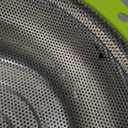 AHIABOAT Colander Stainless Steel Microporous, 2QT Rice Strainer with Mixing Bowl, Rice Washer Bowl Set with Handle, Food-Grade Strainers and Colanders for Kitchen, Pasta, Fruit, Dishwasher Safe