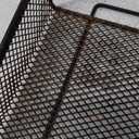 LEMIKKLE Countertop Organizer for Bathroom Counter, The Organizer for Bedroom, Spice Rack Organizer for Kitchen Counter Shelf with Small Basket(Black) (Black (Size: 7" x 12" x 13"))