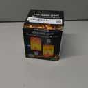 Y- STOP Upgraded LED Flame Light Bulbs, 4 Modes Flickering Light Bulb with Upside Down Effect, E26 Base Flame Bulb for Halloween Lights, Christmas Decorations Outdoor Indoor, Party Decor (4 Pack)