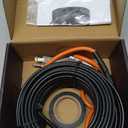 45FT3FT-200FT Pipe Heating Cable for Pipe Freeze Protection, Heat Cable for Water Pipes(Metal and Plastic), Pipe Heat Tape Keeps Water Flowing at -40F 5w/ft, 120V Plumbing fixture