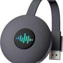 5G Miracast Dongle, 4K HDMI Display Dongle Adapter, Screen Mirroring Adapter for i-Pad, i-Phone, Android, Tablet, Laptop, Window to HDTV/Monitor/Projector, Compatible DLNA,Miracast, AirPlay