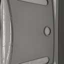 Walker Tray with Cup Holder, Molded Plastic Food Tray, Fits Most Folding Walkers