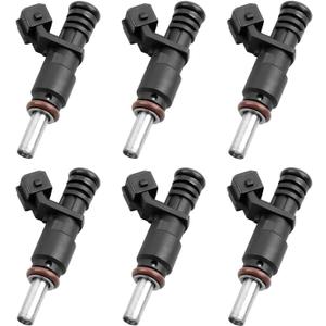 7531634 Fuel Injectors 6 Holes 6Pcs, Compatible with 2006-2012 BMW 328i 330i 530i 128i X3 X5 Z4 525i 528i 325xi 3.0L Engine, Replace# 13537531634