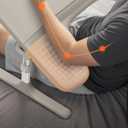 SAIJI Laptop Lap Desk for Bed & Couch with Soft Armrest, Bed Desk Table