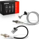 2 x A-Premium O2 Oxygen Sensor Compatible with Nissan Frontier 1998-2000, Xterra 2000, 2.4L, Upstream and Downstream, Non Calif-ESV, 2-PC Set, Replace# 2269010Y10