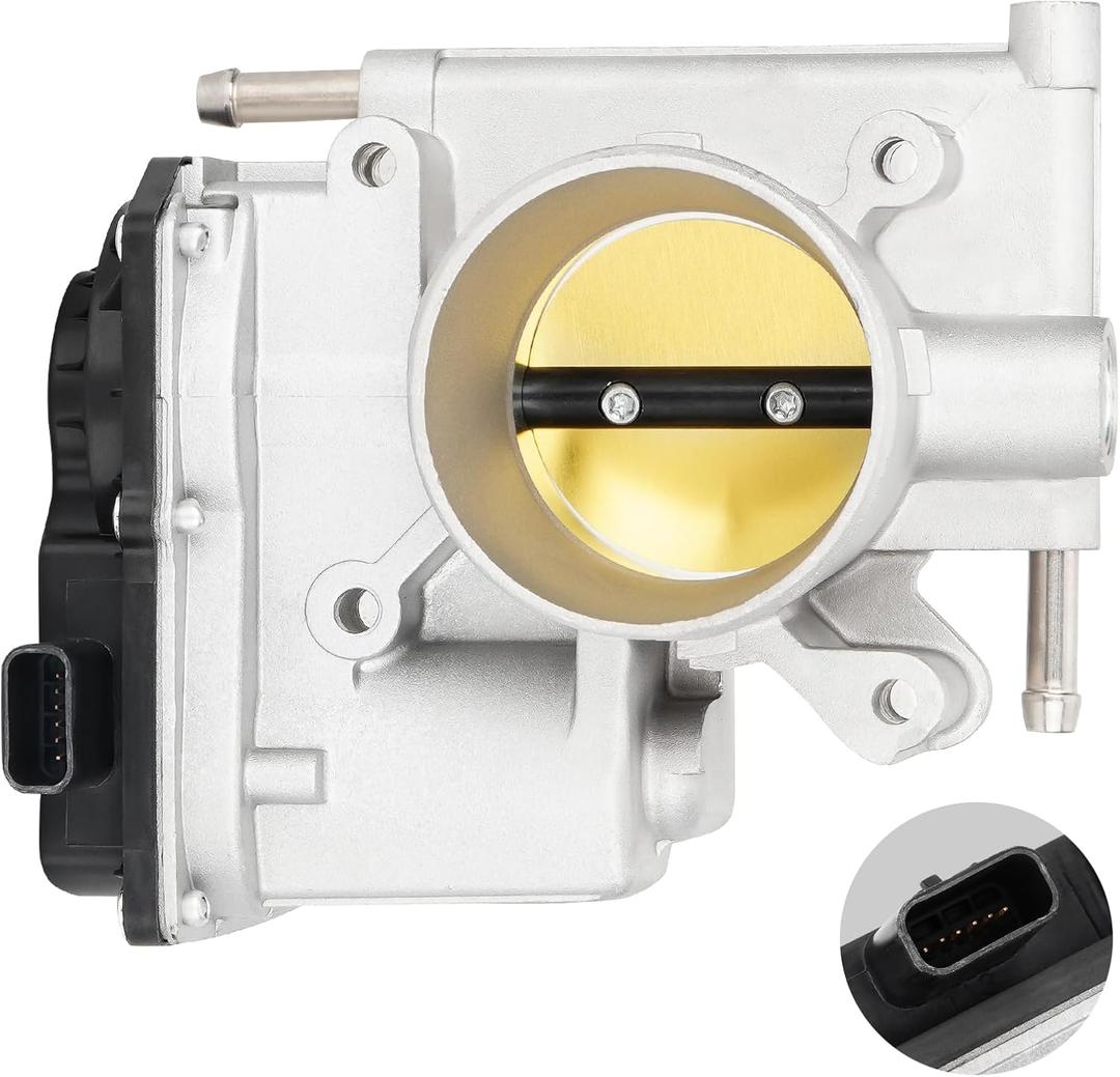 Electronic Throttle Body Compatible with Mazda 3 L4 2L 2006-13/2.3L 2013, for Mazda 5 2.3L 2008-2010, for L3R4-13-640 125001390