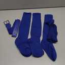 Baseball Socks and Belt Combo for Youth Adult - Softball Sock and Belt for Boys and Girls (3 Pairs of Socks & 1 Belt), Medium