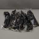 Dorsanee Passion Twist Hair 12 Inch 7 Packs Water Wave Crochet Hair Long Bohemian Curly Braiding Hair for Butterfly Locs, Faux Locs, Boho Style Spring Twist Crochet Braids (1B#)