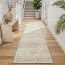 Washable Runner Rug 2x8 Runners for HallwaysVintage Kitchen Runner Rugs with Non-Slip Backing Hallway Runner Rugs,Ultra-Thin Carpet for Bedroom, Entryway,Bathroom,Laundry Room