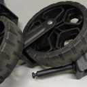 3 in 1 Collapsible Wagon Converts to Bench, 220lbs Foldable Wagon Cart with Wheels, 120L Shopping Cart for Groceries Folding Utility Wagon for Beach, Garden, Camping, Sport, Black