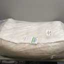 Bedsure SupportMax Orthopedic Dog Bed Medium Size Dog - As Seen on TV Extra Thick Supportive Medium Dogs Beds with Waterproof Washable Cover, Comfort Pet Bed Sofa with Soft Sherpa, Beige, 35" (Cream)