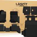 LASFIT Floor Mats for Toyota 4Runner 2025 2026 5 Seats(Not fit Hybrid) wtih Trunk mat&backrest mat, All Weather TPE Custom Fit Floor Liner for 4 Runner SR5/TRD/Limited 6th gen Front & Rear Car Mats