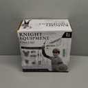 Liberty Imports Medieval Knight in Shining Armor, Kids Crusader Pretend Role Play Plastic Costume Dress Up Cosplay with Toy Swords, Axe, Shield, Weapons & Accessories Playset