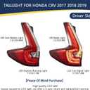 Left Rear Outer TailLight Assembly Fit For Honda CRV 2017 2018 2019