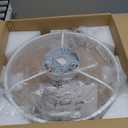 20 Ceiling Fan with Light, Upgraded Low Profile Fan, Flush Mount Ceiling Fan, 6 Speeds, Dimmable LED, App & Remote Control, Quiet DC Motor, for Bedroom, Living Room, F115 White