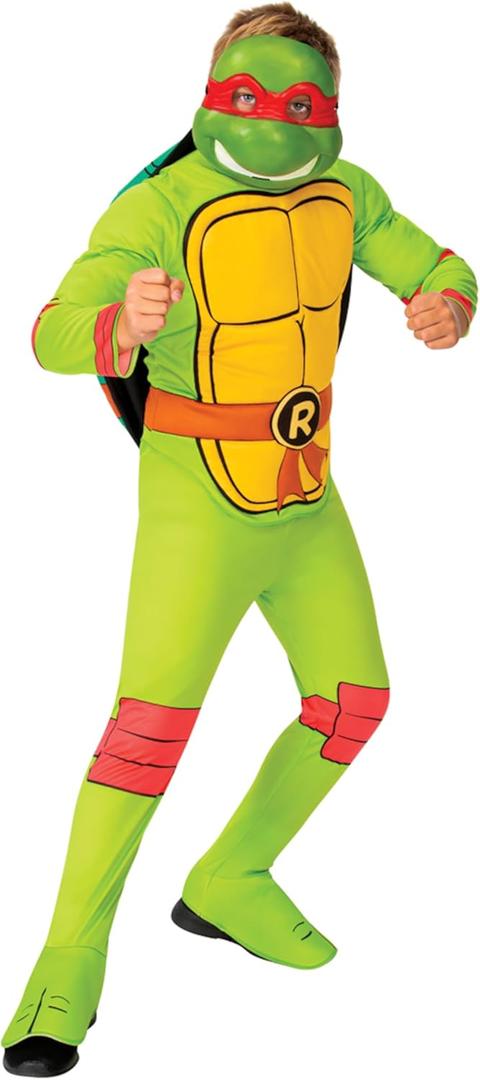 Rubies Boy's Nickelodeon Retro Classic Teenage Mutant Ninja Turtles Raphael Costume, S