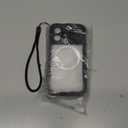 IDweel for iPhone 17 Case with Build in Screen Protector, Slim Fit & Lightweight, Heavy Duty Protection Shock Resistant Shockproof Full-Body Shock Absorption Clear Back Black Hard Bumper Cover,Black