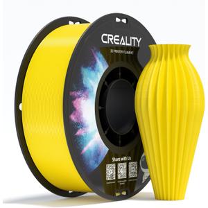 Creality PETG 3D Printing Filament 1.75mm, Excellent Toughness High Precision, Odorless Non-Toxic Moistureproof, 1kg(2.2lbs) Glossy PETG Filament for 3D Printer (Yellow)