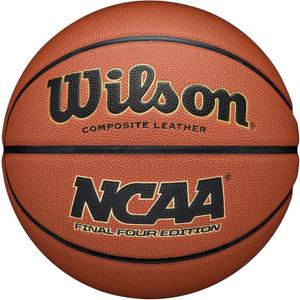 WILSON NCAA Final Four Edition Indoor/Outdoor Basketball - Size 6-28.5', Brown