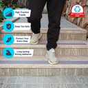 Lifegrip Anti Slip Traction Tape, 4 Inch x 38 Foot - Best Grip, Friction, Abrasive Adhesive for Stairs, Tread Step, Indoor, Outdoor, Grey (4" X 38')