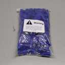 100PCS Winged Wire Nut Connector - AWG 14-6 Blue - Insulated Insert Twist Electrical Wire Terminal with Spring, Portable Wire Caps for Quick Connection