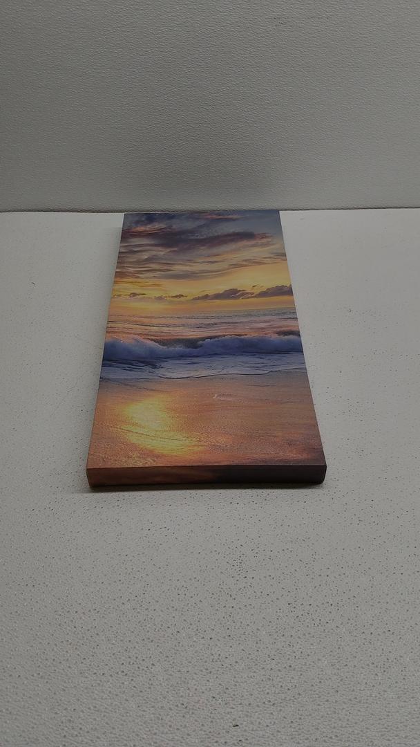Beach Theme Canvas Wall Art for Living Room Bedroom 12"x24"
