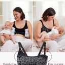 Momcozy Pumping Bra Hands Free | Seamless Nursing Bras for Pumping | Breast Pump Bra with Fixed Padding, Wireless