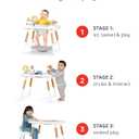 Skip Hop Discoverosity Montessori-Inspired 3-Stage Activity Center & Play Table for Baby Ages 4m+, Includes Mirror, Rattles, Teethers
